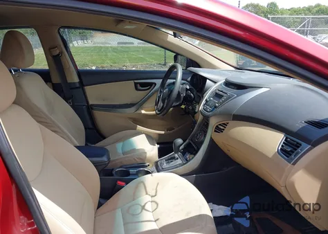 2013 Hyundai Elantra Gls из США, поврежденный, VIN 5NPDH4AE4DH301827